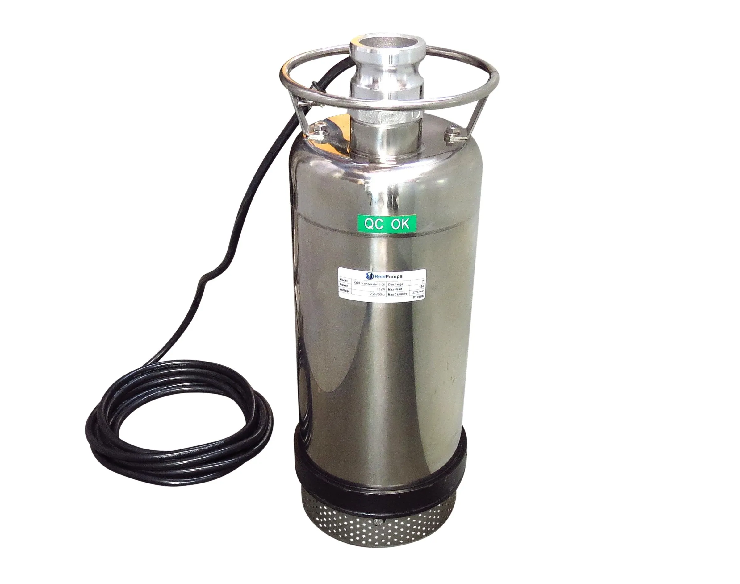 2" Reid Drain-Master 1100 Submersible Pump
