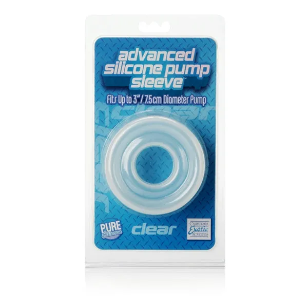 Advanced Silicone Pump Sleeve Clear