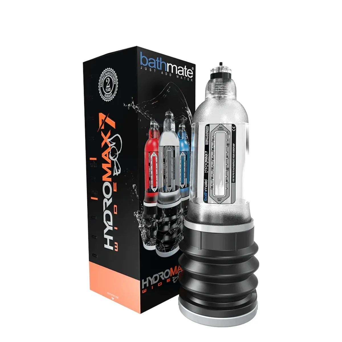 Bathmate Hydromax 7 Wide Boy Penis Pump Clear