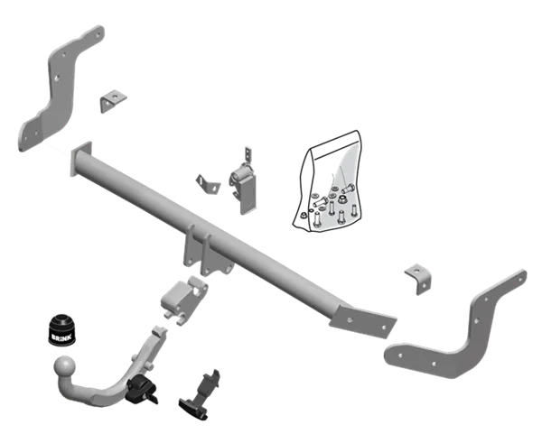 Brink Towbar for Peugeot 2008 (03/2013 - 12/2019)
