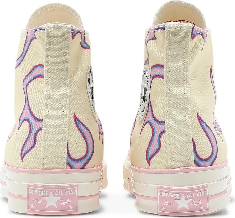 Converse Golf Le Fleur x Chuck 70 High Flame Sneakers - Pastel Yellow