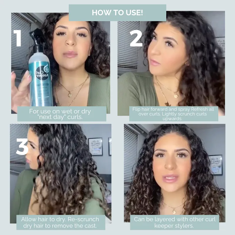 Curl Keeper Refresh With Hold 240ml