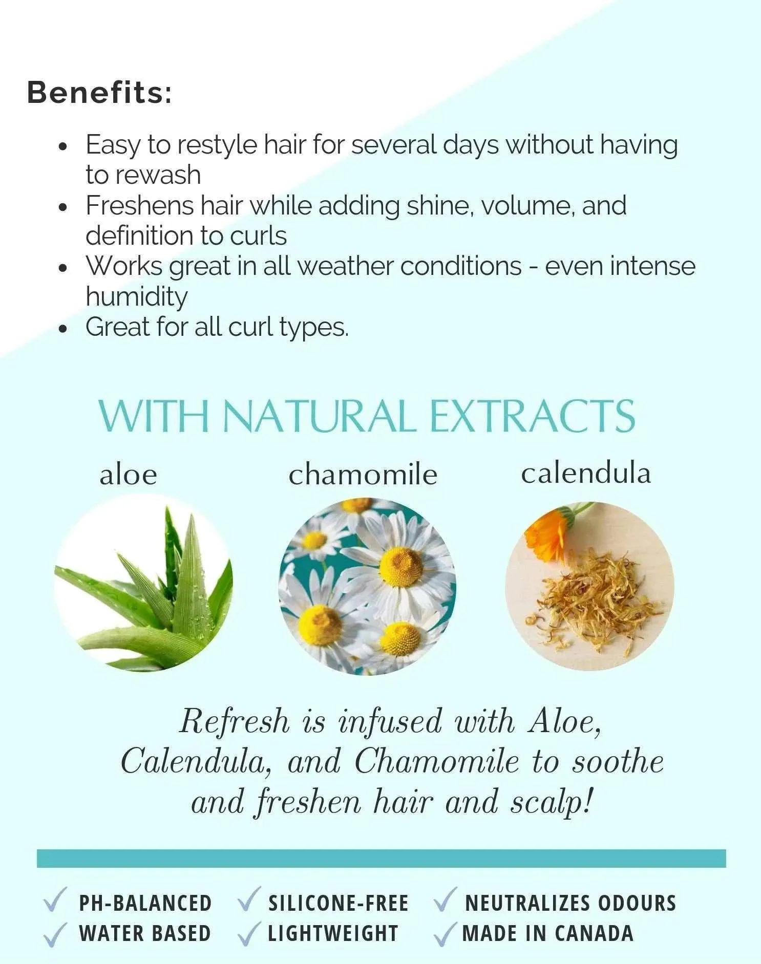 Curl Keeper Refresh With Hold 240ml