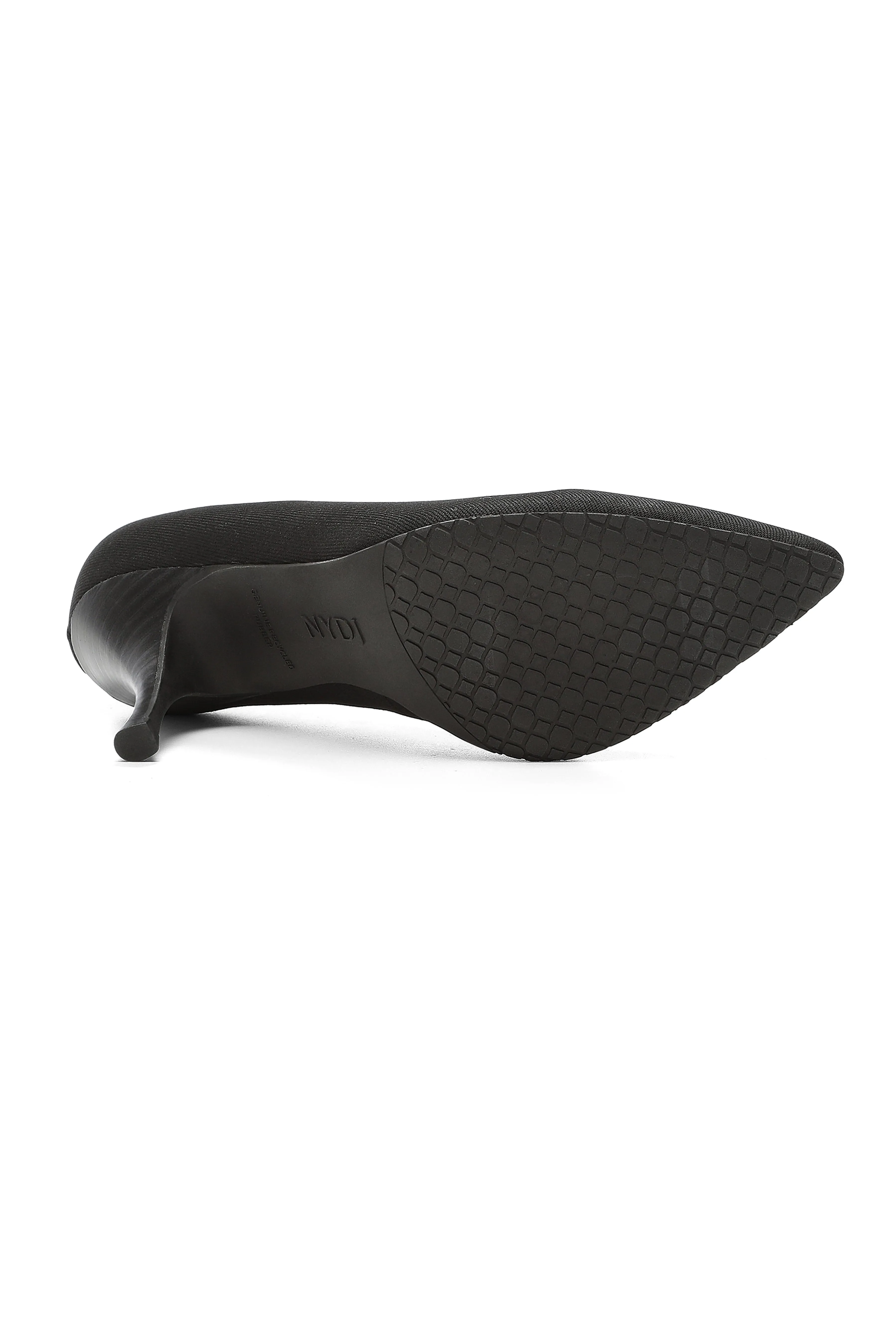 Evie Denim Pumps - Black