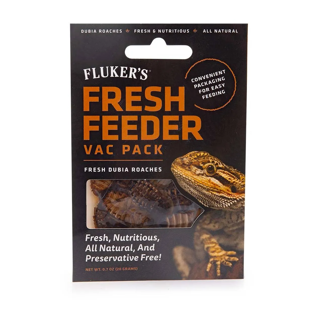 Fluker Dubai Roaches Fresh Feeder Pack .7 oz