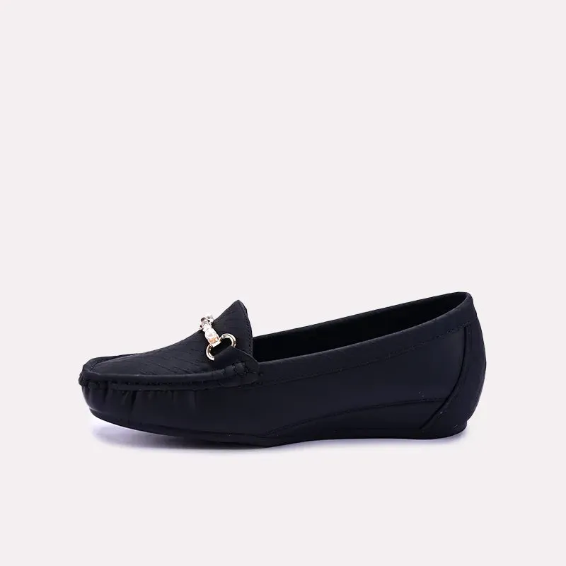 Giorgia Black Casual Pumps 0431291