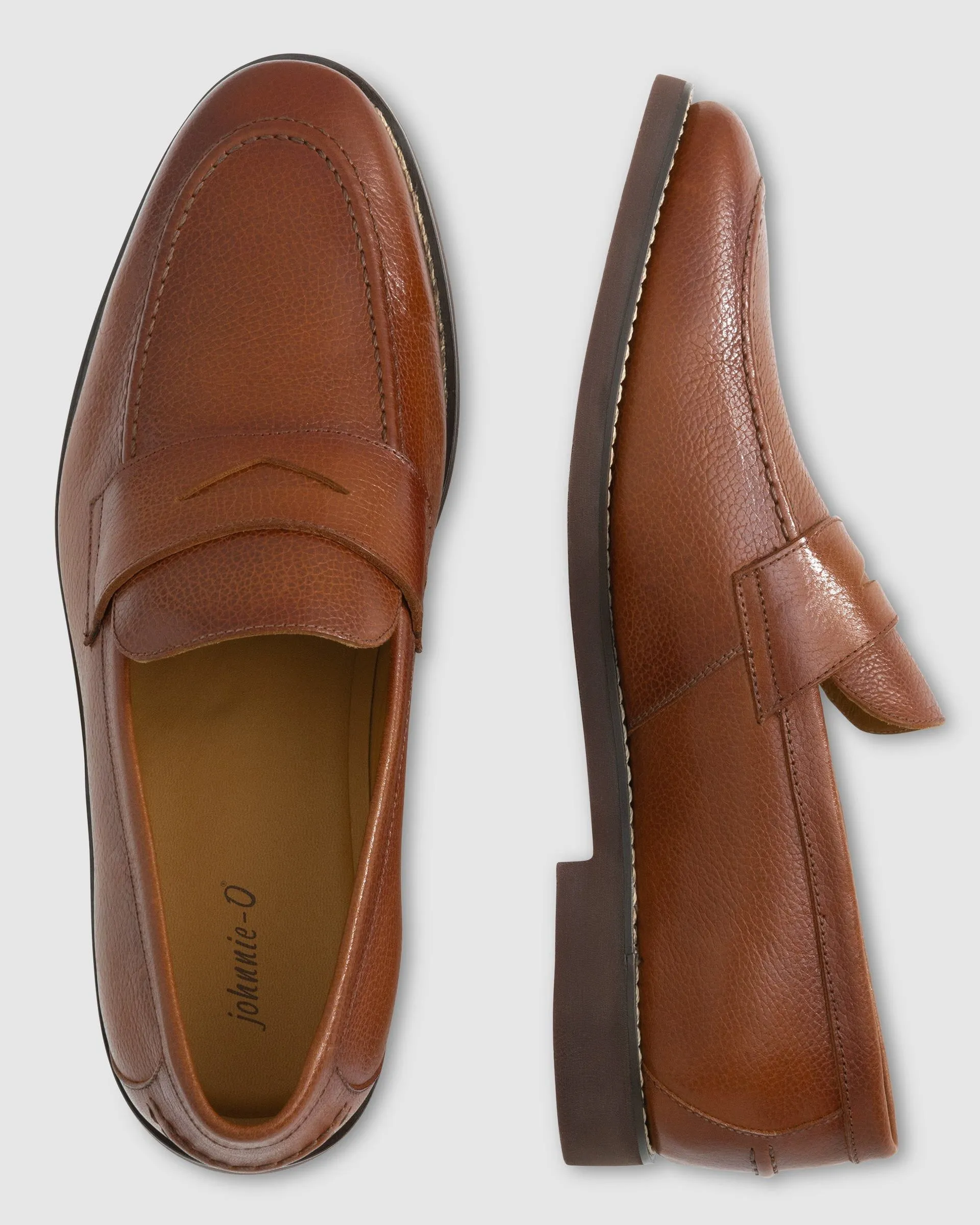 J-Flex Leather Penny Loafer