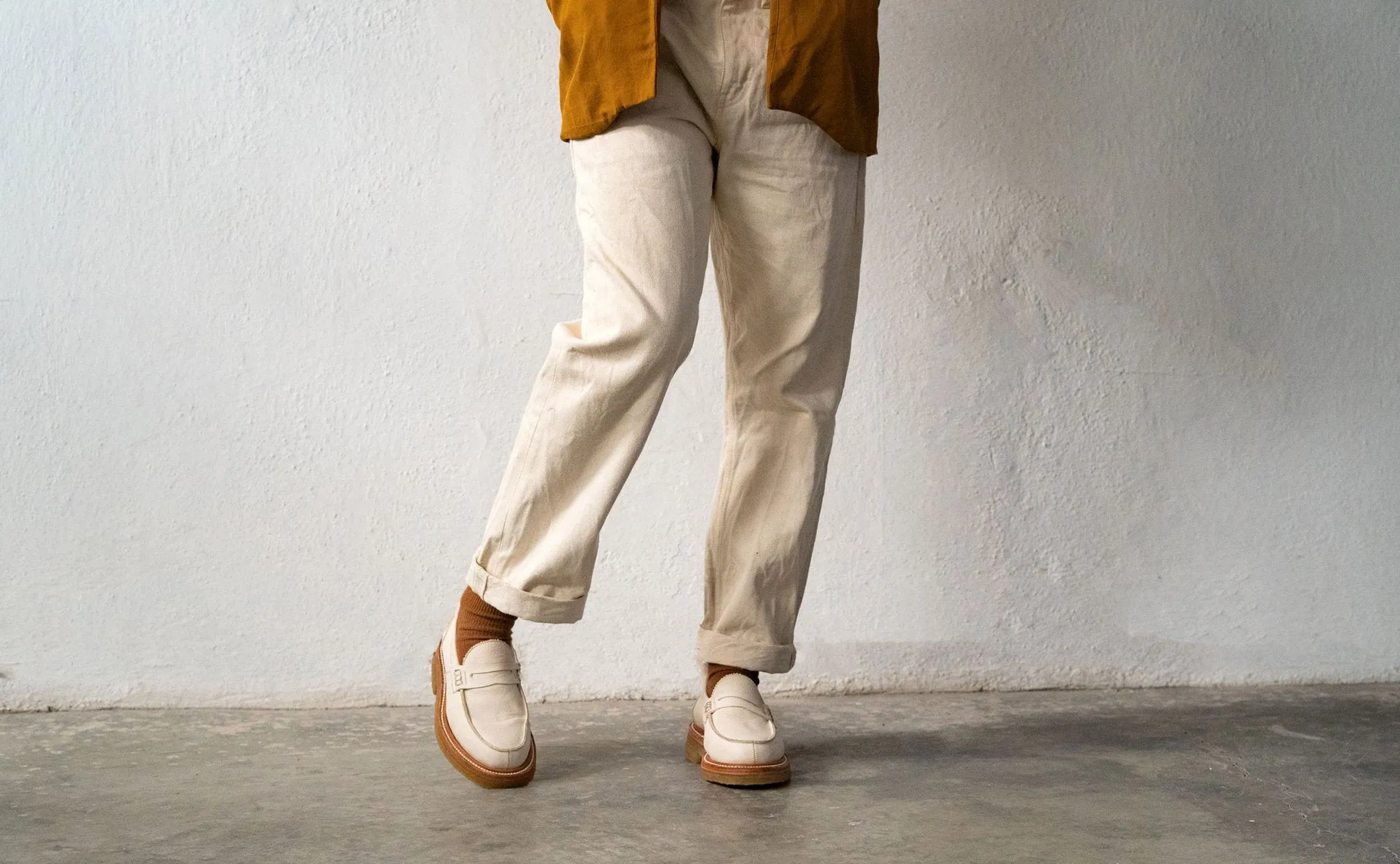 Jack Penny Loafers Eco White (MTO)