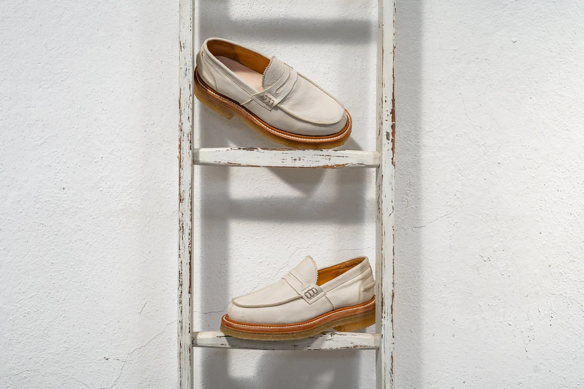 Jack Penny Loafers Eco White (MTO)