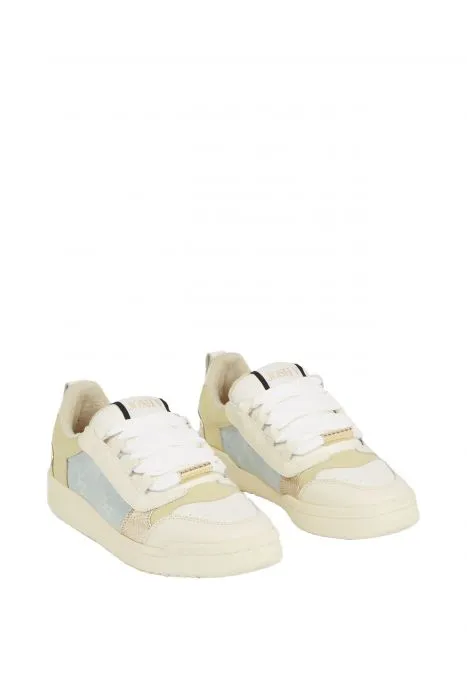 JOSH V sneaker met metallic details | Maeve
