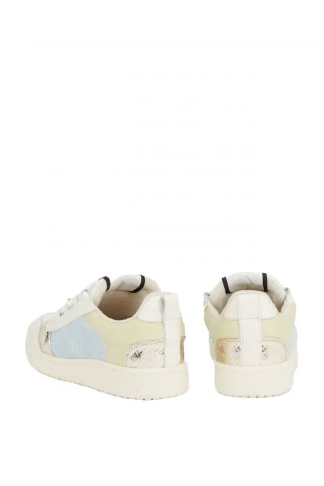 JOSH V sneaker met metallic details | Maeve