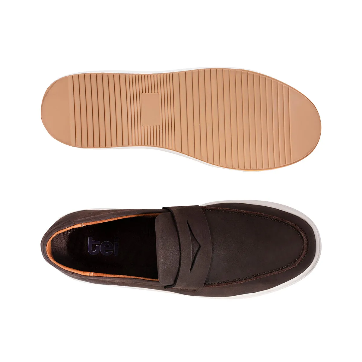 Loafer Penny Nobuck Chocolate
