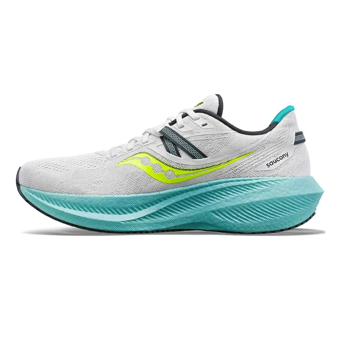 Mens Saucony Triumph 20 - Fog / Mineral