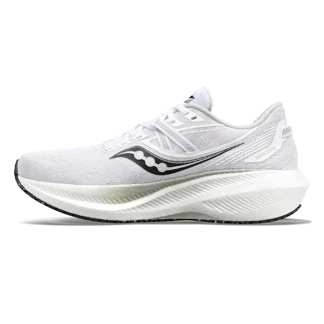 Mens Saucony Triumph 20 - White / Black