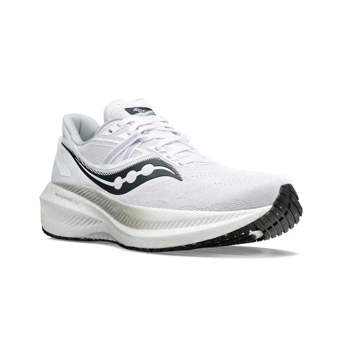 Mens Saucony Triumph 20 - White / Black