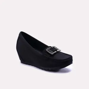 Milana Black Casual Pumps 0431279