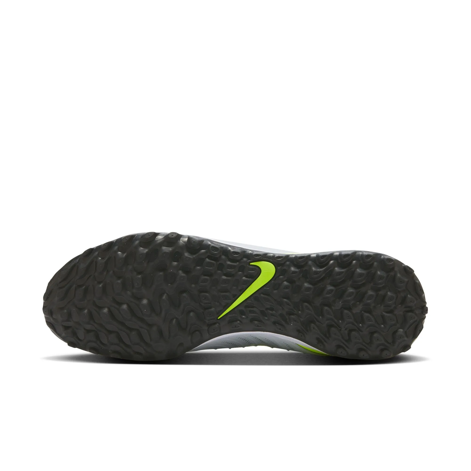 Nike Phantom Luna II Academy TF Turf Soccer Cleat -Metallic Silver/Black-Volt