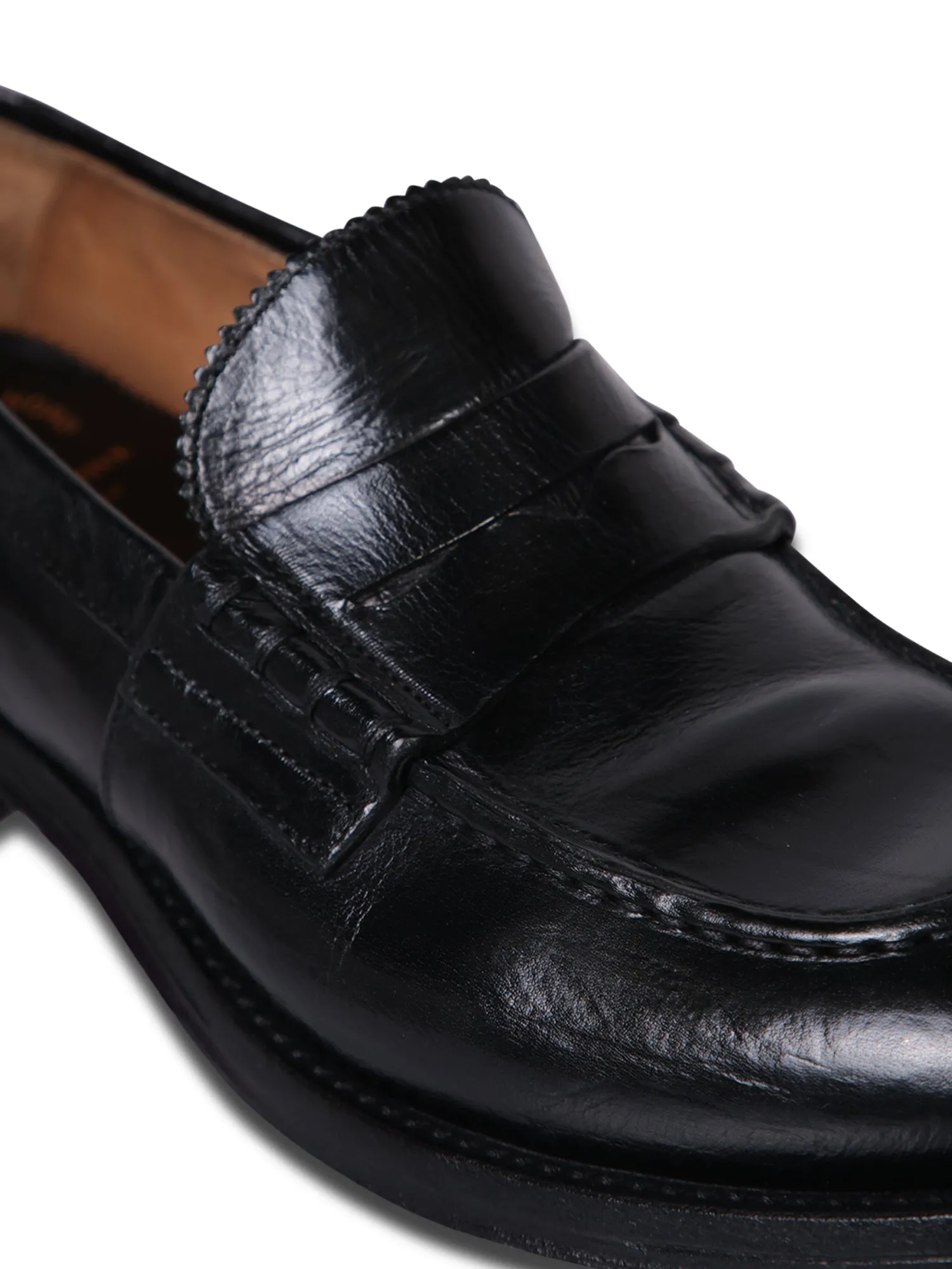 Penny black loafer