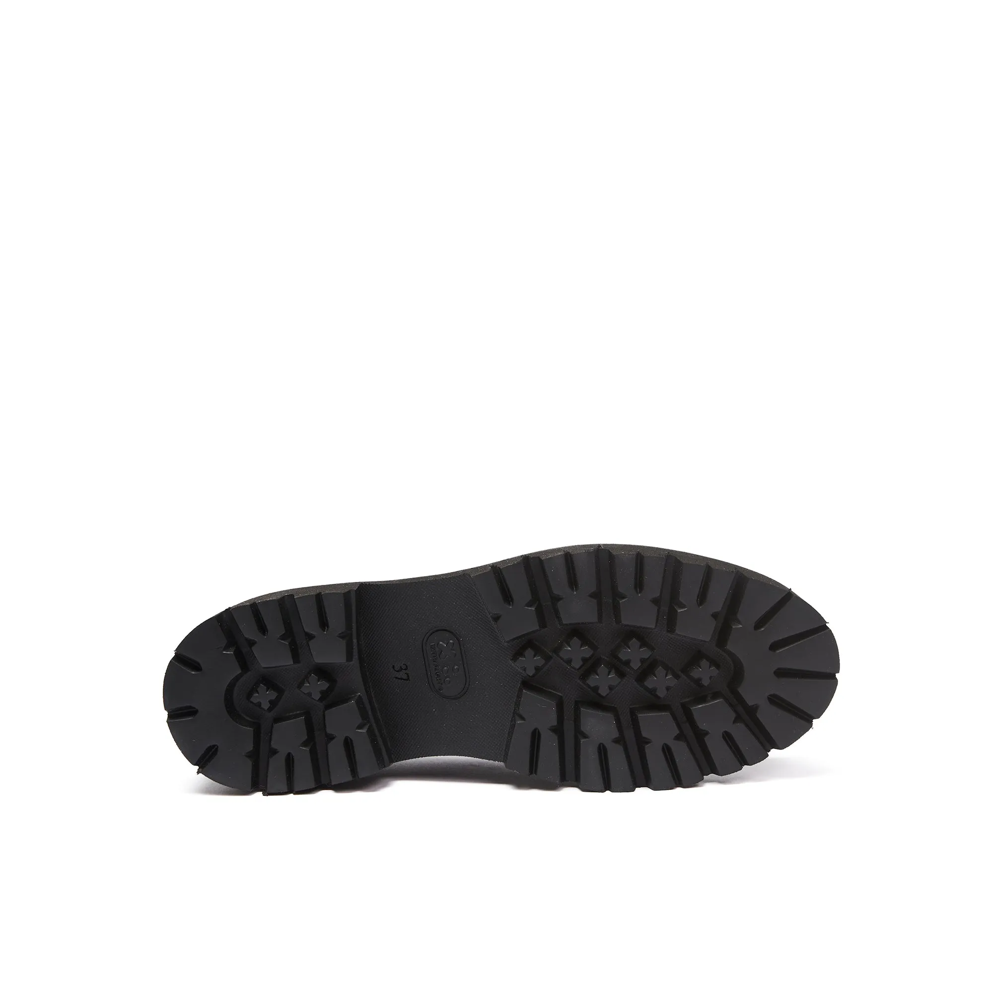 Penny loafer black crocodile
