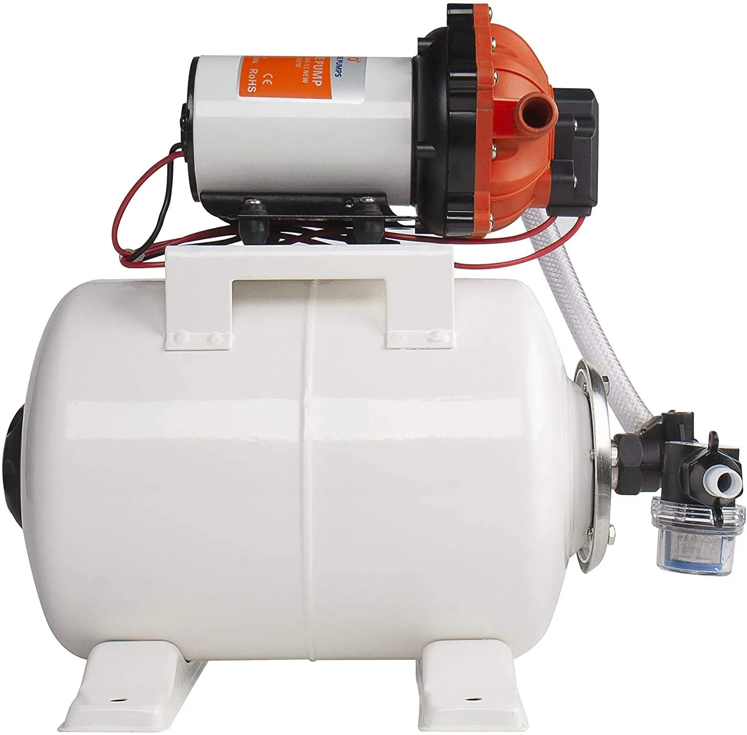 SEAFLO 8L Accumulator Pressure Boost System 12V