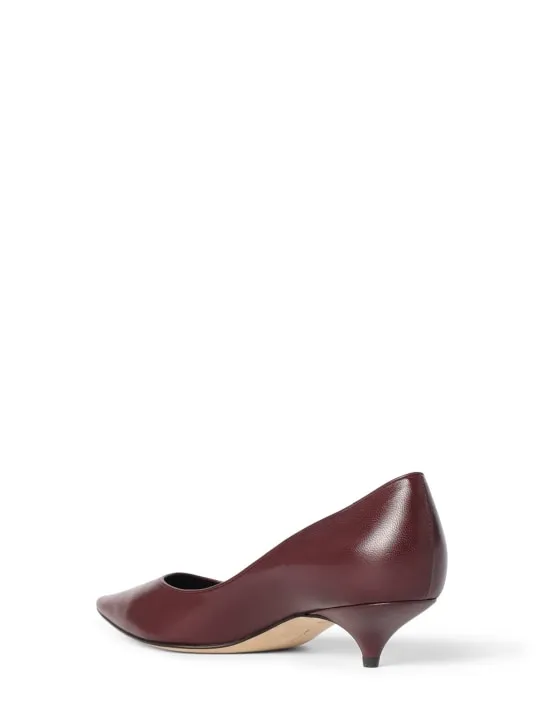 The Row   35mm Uxor leather pumps 
