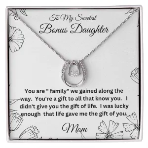 To My Sweetest Bonus Daughter