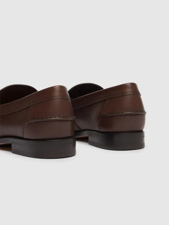 Tod&#x27;s   Penny leather loafers 