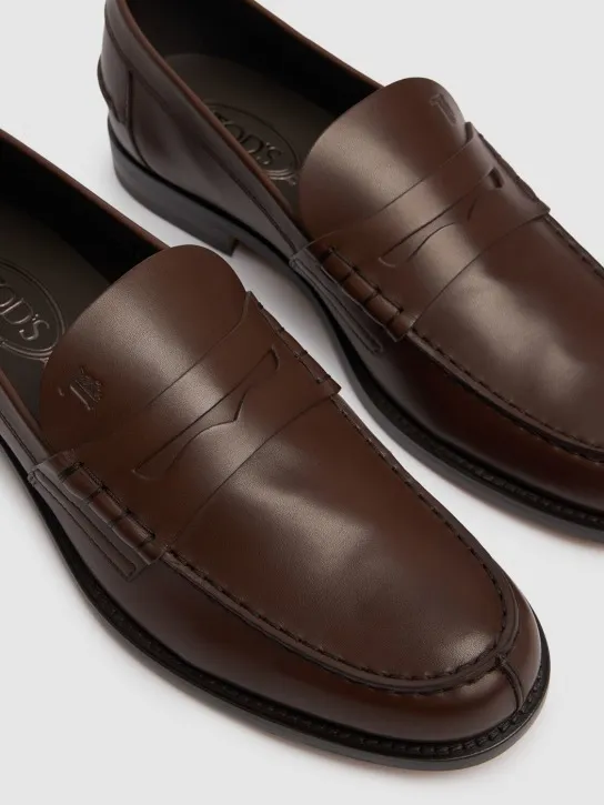 Tod&#x27;s   Penny leather loafers 